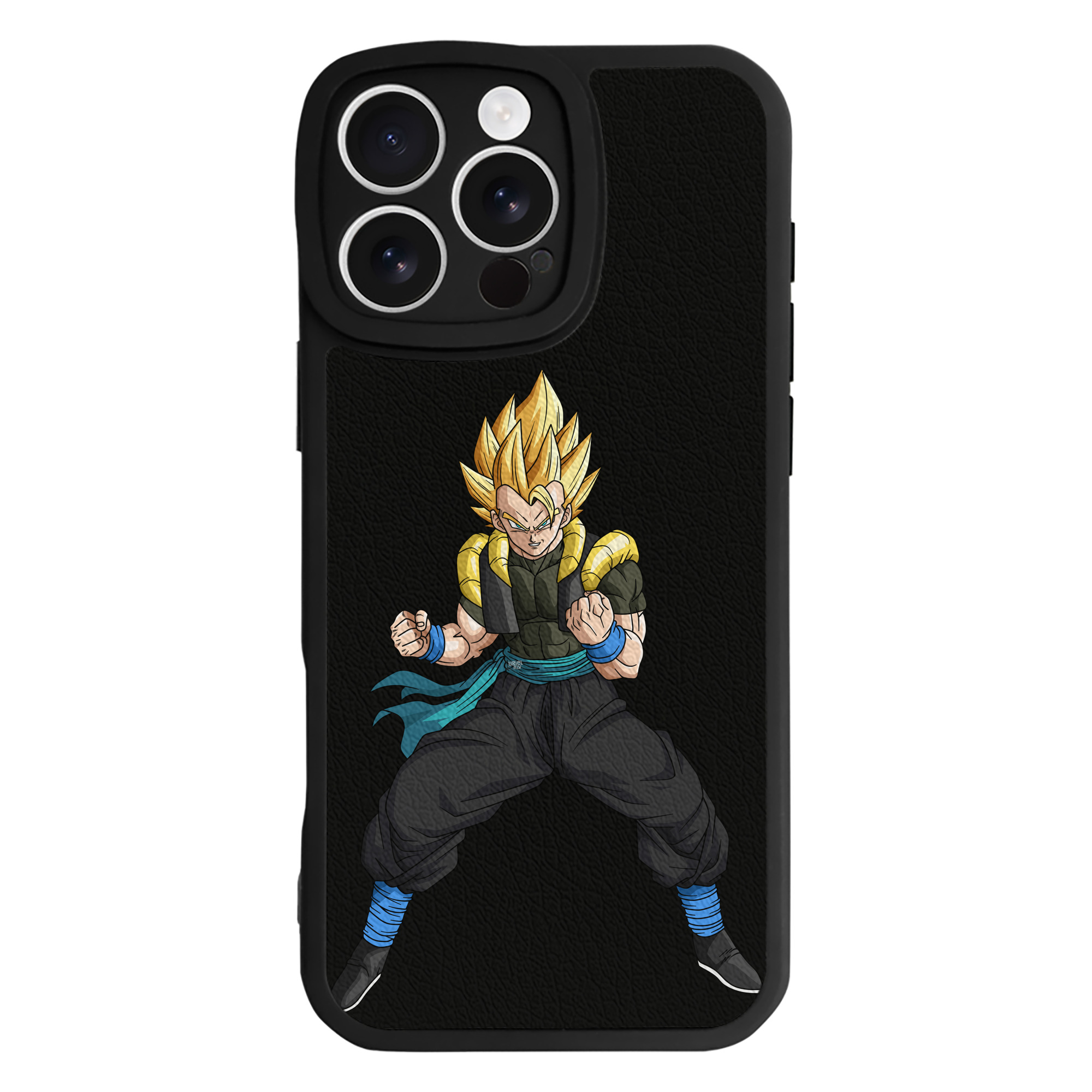 （画像用） ドラゴンボール ベジータ四世（Bejīta Yonsei）DRAGON BALL Vegeta IV 【iPhone 16シリーズ対応】シリコンスマホケース（レザー調） 材質：シリコン